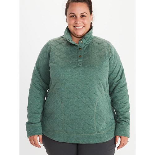 Marmot Clothes Green NZ - Roice Hoodies Womens NZ1053728